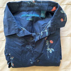 Floral Perry Ellis Dress Shirt